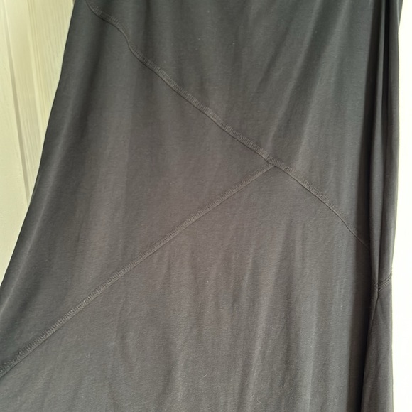 J. Jill Pima Cotton Black Midi Length Skirt. Size Small. Pull on style - Picture 3 of 5
